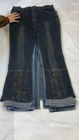 Y2K Dream Flares: Iconic Retro Jeans (GRV-10-265)